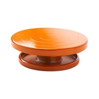 Bothyi - Manual De Rueda De Escultura De Cerámica Para Modelos De Arte De Cerámica Proyectos De Manualidades De Bricolaje 15 Cm Naranja