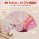 thumbnail image 3 of Tela NEEDLES QUILT STUDIO Rollo Jelly de 10 cm “Ramo Sonrojado”, 3 of 7