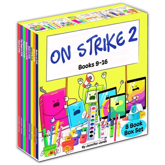 Set de 8 libros On Strike – Libros 9-16