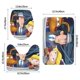 thumbnail image 3 of Inspector Gadget Juego de 3 alfombras de baño de coral fleece: tapete de baño + alfombra de inodoro en forma de U + funda de tapa de inodoro en forma de O, 3 of 6