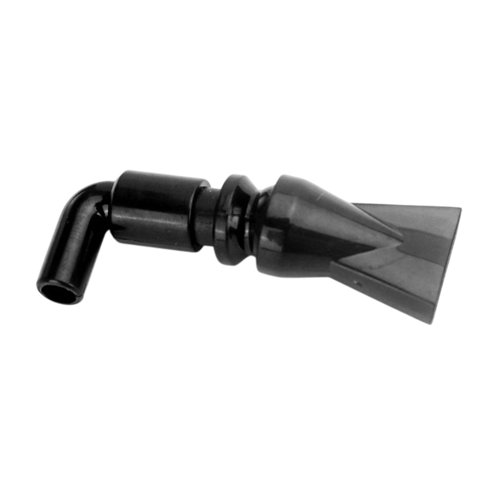 Magideal - Boquilla De De La Bomba De La Bomba Del Acuario, Rendimiento Estable Del Aspersor De De , Accesorios De Bomba De Aire De 360 Degree, Negro , 6.6X2.1Cm