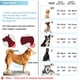 thumbnail image 3 of Arnés para perros sin tirar, acolchado suave ajustable, chaleco de nylon reflectante sin asfixia para mascotas con manija de control fácil para perros de tamaño medio, rojo rosa, M, 3 of 3