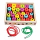 thumbnail image 3 of Bloques De Encordado De Cuentas De Madera Con Caja, Juguete Educativo Para Ni?os, 3 of 5