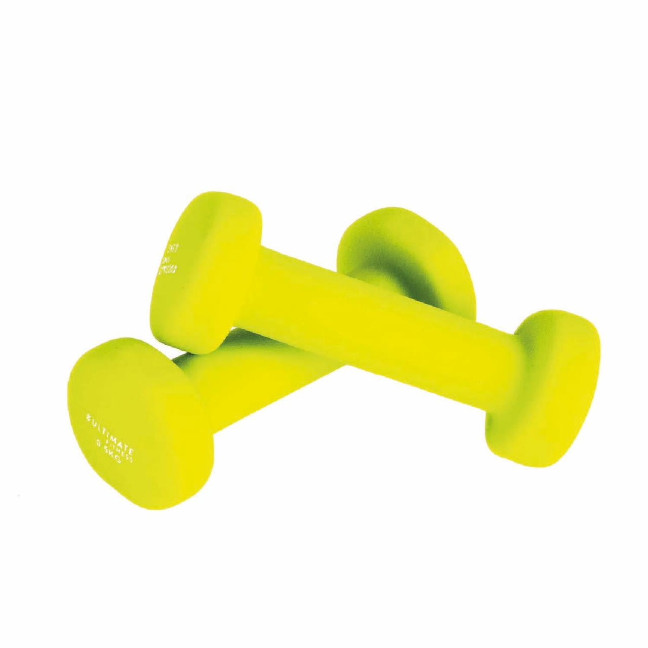 Ultimate Fitness - Mancuernas Neopreno 0.5 Kg (par)