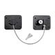 thumbnail image 4 of Cerradura De Seguridad A Prueba De Niños Gabinetes Restrictor De Puerta Cerradura De Congelador Para Oficina Hogar Negro, 4 of 5