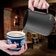thumbnail image 5 of Jarra para espumar leche espresso de 20 oz con bolígrafo para latte art, jarras humeantes, taza medidora de líquidos de 20 oz (600 ml), accesorios para cafetera, acabado negro, 5 of 7