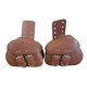 thumbnail image 5 of Brown Motorcycle Two Bags Panniers Swing Arm Saddle Bag para Harley Yamaha, 5 of 5