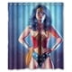 thumbnail image 1 of Cortina de ducha de diseño íntimo de Wonder Woman, juego de cortina de baño con ganchos, tamaño 60 x 72 pulgadas, 1 of 3