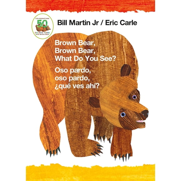 Libro de cartón bilingüe Henry Holt and Co. (BYR) Oso pardo