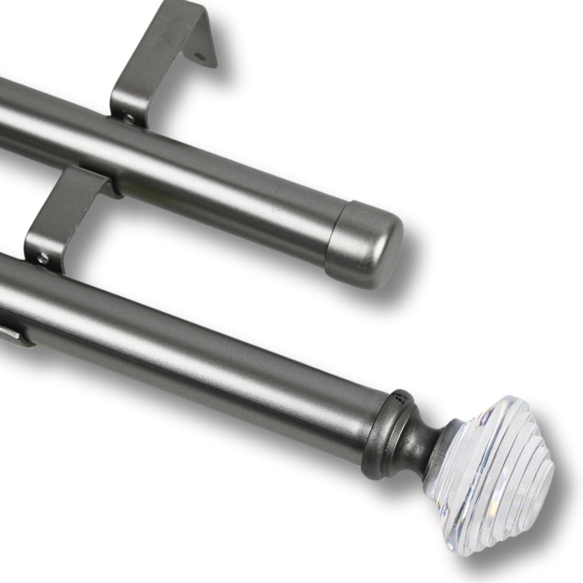 Barras De Cortina 25mm Extensibles Metálicas 120-210 Cm Guiza