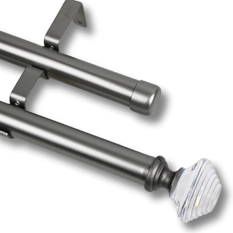 Barras De Cortina 25Mm Extensibles Metálicas 120-210 Cm Guiza