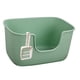 thumbnail image 3 of Bandeja De Arena Semicerrada Para Mascotas, Jaula, Bandejas De Arena Para Conejitos, Hámsteres, Gatos De Interior, Verde, 3 of 6