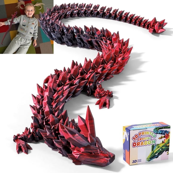 Figurín TXB3DOK 80 cm Dragón Impreso en 3D Articulado