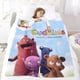 thumbnail image 5 of The Cuddlies anti-pilling, suave, ligera, esponjosa y acogedora de lujo para hogar y cocina – Perfecta para niños y adultos,120X80cm, 5 of 6