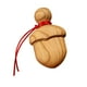 thumbnail image 1 of Colgante De Madera DIY Pequeño Adorno De Madera De Melocotón Para Puerta Árbol De Navidad Bolso Estilo B 5cmx3cm, 1 of 3