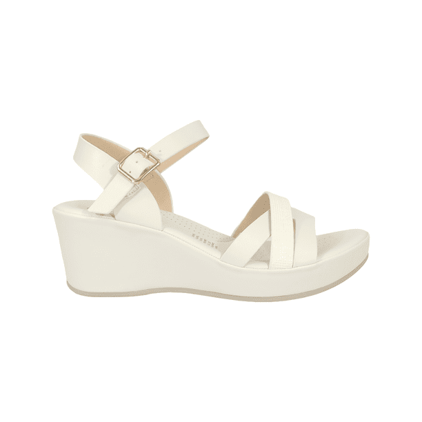 SANDALIAS DE FIESTA BY PASS BLANCO MUJER Y3619-10A - Talla 35