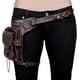 thumbnail image 5 of Bolso de cinturón medieval de piel sintética, bolso medieval, bolso steampunk gótico, bolso de cinturón, bolso steampunk de moda para viajes, senderismo, mujeres y hombres Yuxun, 5 of 7