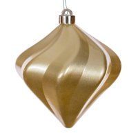 Adorno Navideño Vickerman En Forma De Espiral Con Forma De Diamante, 6 Cm