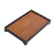 thumbnail image 4 of Bandeja De Té China De Bambú, Plato Decorativo Para Aperitivos, Para El Hogar, La Oficina, La Casa De Té, 30 Cm X 19 Cm X 4 Cm, 4 of 5