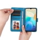 thumbnail image 5 of Funda tipo cartera FOXDOCK para Vivo Y77 5G , diseño girasol en relieve, cuero PU, cierre magnético, soporte y tarjetero, 5 of 5