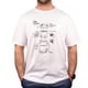thumbnail image 1 of Polera Schop Perfecto Colores Blanca L Hombre, 1 of 1