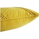 thumbnail image 4 of Pack De 02 Fundas De Cojín De Terciopelo Con Rayas 45x45 Amarillo, 4 of 4