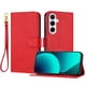 thumbnail image 1 of Funda Cartera para Samsung Galaxy A36 5G Tarjetero Soporte Magnético y Correa Rojo, 1 of 5