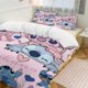 thumbnail image 3 of Comforter Set Queen Size Stitch And Angel Set with 2 Pillowcases for All SeasonsBedding Set 3pcs for Kids Boys Girls Bedroom Decor Bed Sheets, 3 of 5
