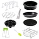thumbnail image 3 of Accesorios Para Freidoras De Aire De Acero Al Carbono, Cesta Para Pasteles, Rejilla Para Pan Para Barbacoa Casera De 6 Pulgadas, 3 of 5