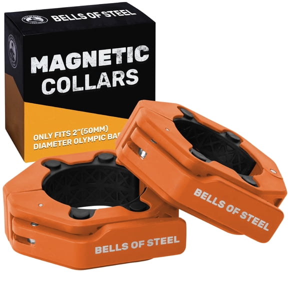 Collares magnéticos para barra olímpica Bells of Steel de liberación rápida