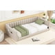 thumbnail image 3 of Twin XL Size Upholstery Daybed and Side Storage pocket,Beige, 3 of 3