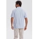 thumbnail image 3 of Polera Hombre Piqué Básica Lisa Celeste - lll, 3 of 4