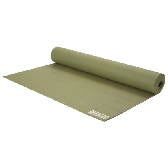 Esterilla de yoga JadeYoga Harmony, goma antideslizante, gruesa y duradera, 74 pulgadas