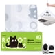 thumbnail image 1 of Caja de arena para gatos Robot AwoHH, paquete de 60 bolsas de basura, 26,3 x 15,7 cm, 1 of 9