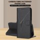thumbnail image 2 of Funda Cartera Fibra de Carbono para Samsung Galaxy S22 Plus con Soporte y Cierre Magnético Negro, 2 of 6