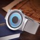 thumbnail image 4 of RELOJ SINOBI Diseño Creativo con Malla de Acero Plateado y Azul, 4 of 8