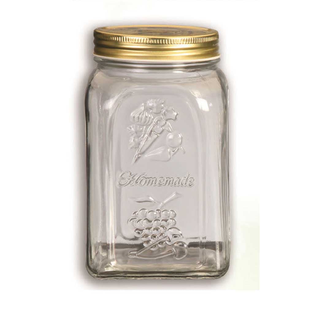 Pasabache - Pack 2 Frascos C/tapa Metalica Homemade 3 Lts