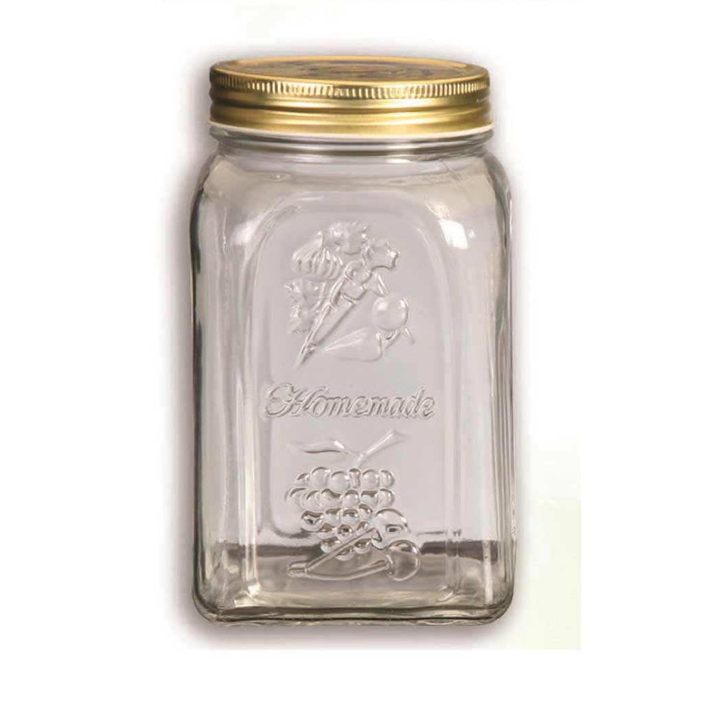 Pasabache - Pack 2 Frascos C/Tapa Metalica Homemade 3 Lts