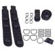 thumbnail image 5 of Conjunto De Arnés Dir Con Placa Trasera Para Buceo, Hombreras Con Bucle O, Piezas De Repuesto Para Buceo, Color Negro, 5 of 5