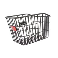 Ioensy - Cesta Trasera Para Bicicleta Cesta De Hierro Para Bicicleta Para Andar Al Aire Libre La Mayoría De Los Portabicicletas Traseros