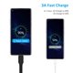 thumbnail image 3 of Cable USB Umefly de 15 cm, carga rápida 3A, paquete de 5, 3 of 9