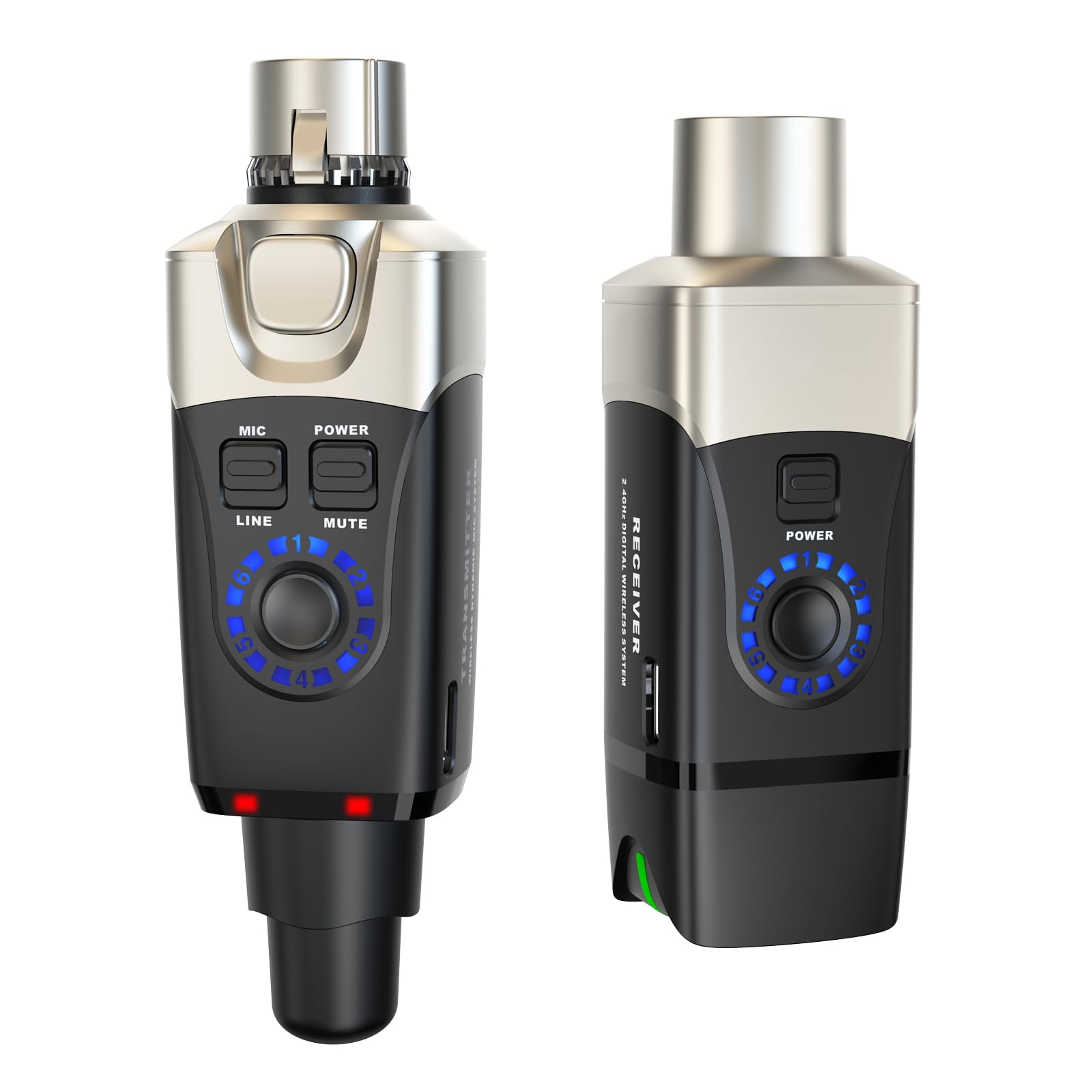 Sistema De Micrófono Inalámbrico Transmisor Xlr Inalámbrico Xvive U3