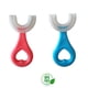thumbnail image 1 of Cepillo De Dientes Para Niños De Silicona MEDIA LUNA - Rosa, 1 of 2