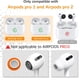 thumbnail image 2 of Puntas de espuma viscoelástica Bodykoo para AirPods Pro 1 y 2, 2 of 8