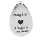 thumbnail image 5 of Siempre en mi corazón Colgante de agua Urna Memorial Ceniza Recuerdo Colgante hija, 5 of 5