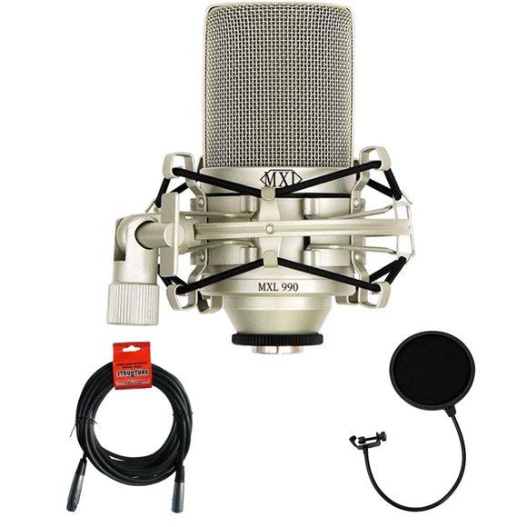 MICRÓFONO MXL 990 Cardioide Condensador