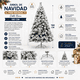 thumbnail image 2 of Arbol De Navidad Pino Nevado Frondoso 180 Cm Sds53, 2 of 3
