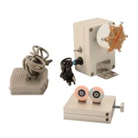 Magideal - Máquina Bobinadora De Pesca, Reparación De Cañas De Pescar, Secador De Cañas De Pescar Fijas, Herramienta De Construcción De Cañas, Accesorios Para En Soporte De Aleación De Pedal