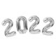 thumbnail image 1 of 40 Pulgadas 2022 Globo De Papel De Aluminio Número Globo Para Decoraciones De Festivales De Graduación Plata, 1 of 5