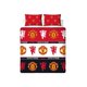 thumbnail image 1 of Manchester United FC Official Theatre of Dreams Double Duvet Cover and Pillowcase Set, 1 of 1